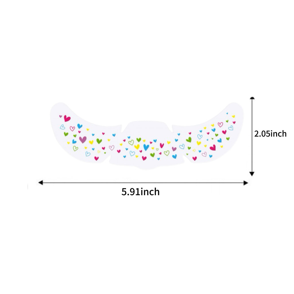 "Festival Fairy" Whimsical Face Freckle Tattoo Set (5 sheets)