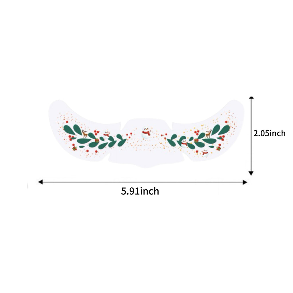 "Holiday Magic" Christmas Face & Body Decal Family Set (6 Sheets)