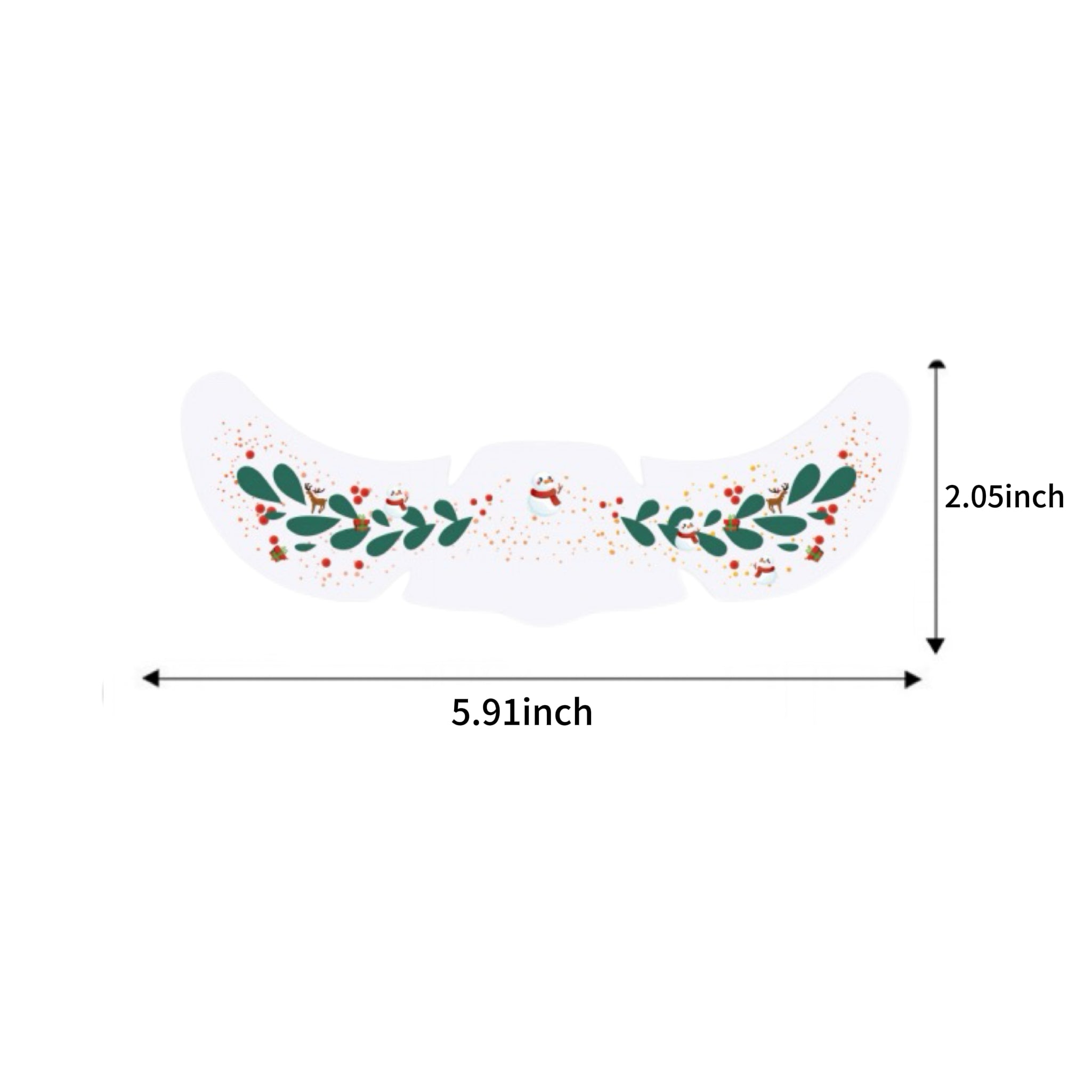 "Holiday Magic" Christmas Face & Body Decal Family Set (6 Sheets)