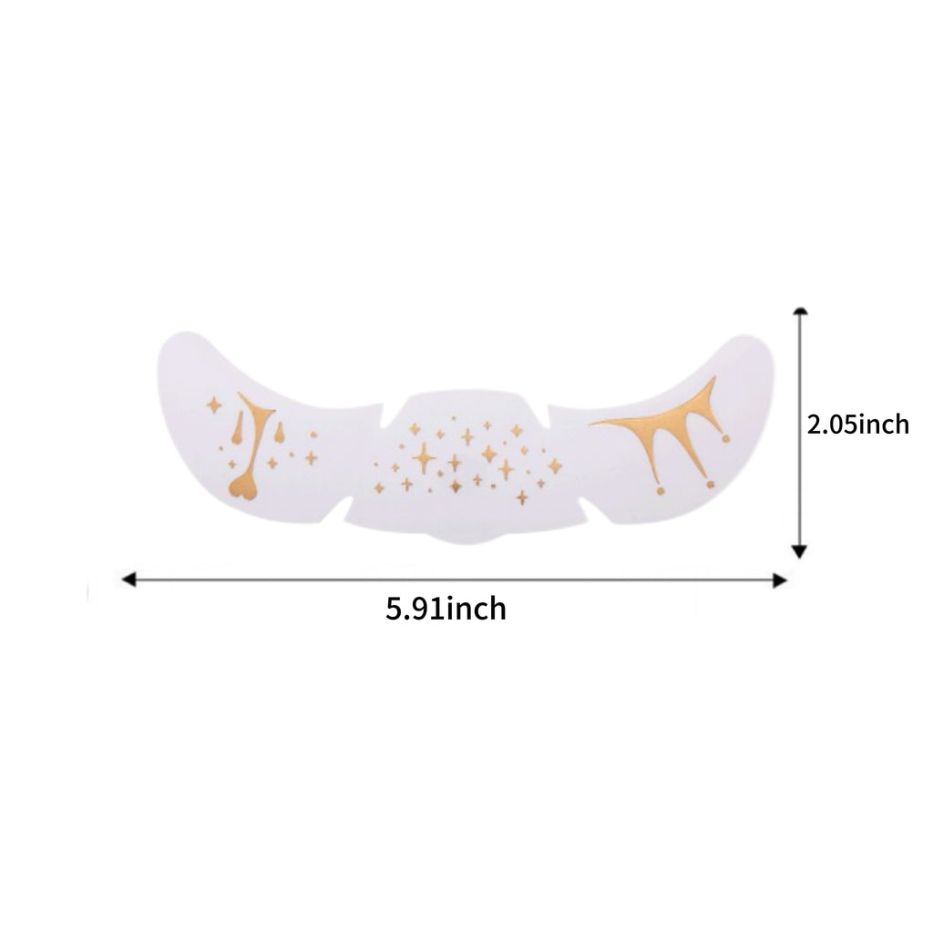"Stardust & Confetti" Party Face Decal Set (4 Sheets)