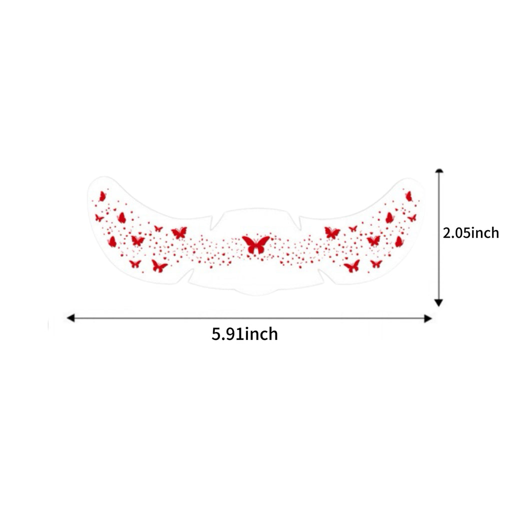 "Festival Fairy" Whimsical Face Freckle Tattoo Set (5 sheets)