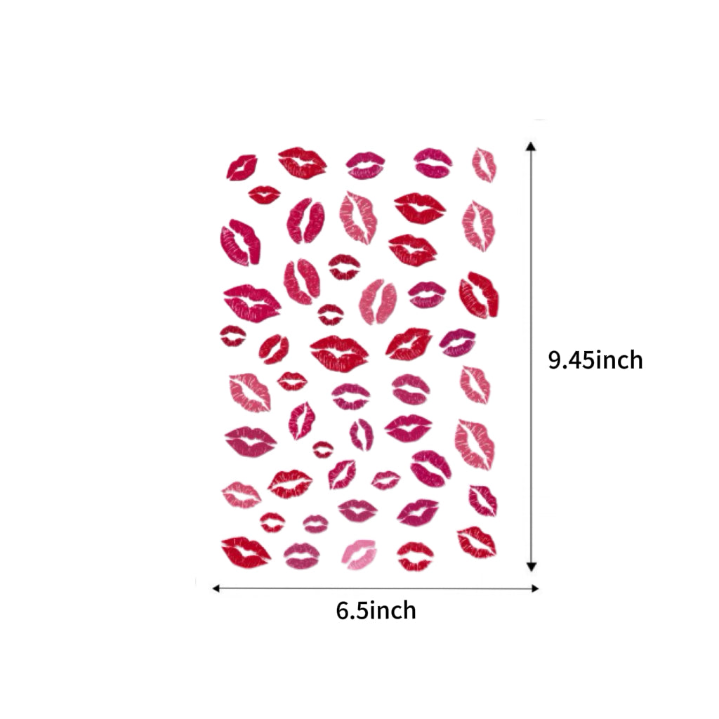 "Party Starter" Fun Temporary Tattoo Set (3 Sheets)